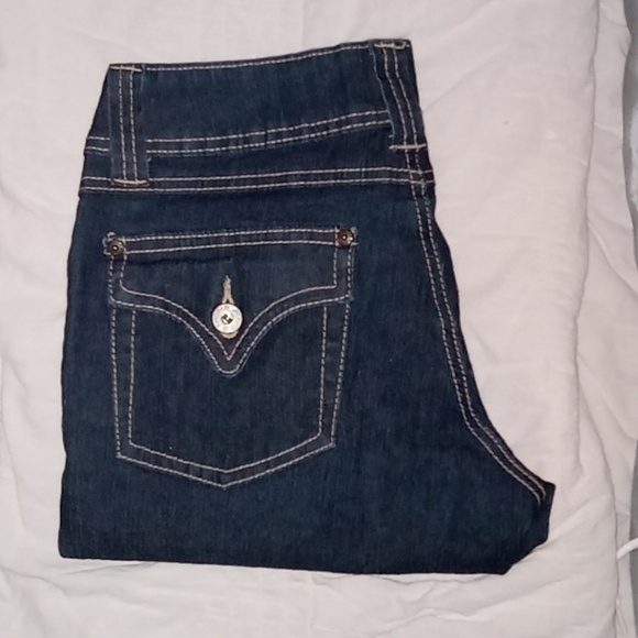 Angels Low Rise Jeans Size 9 - Picture 3 of 3
